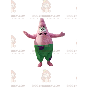 BIGGYMONKEY™ mascot costume of Patrick, the starfish in