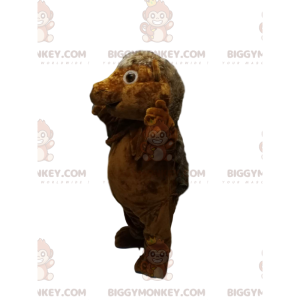 Χαριτωμένη καφέ μασκότ σκαντζόχοιρος BIGGYMONKEY™. στολή