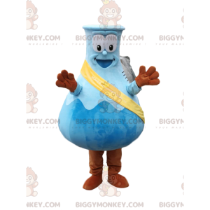 Traje de mascote BIGGYMONKEY™ com frasco de laboratório muito