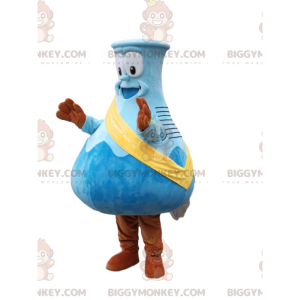 Erittäin iloinen laboratoriopullo BIGGYMONKEY™ maskottiasu
