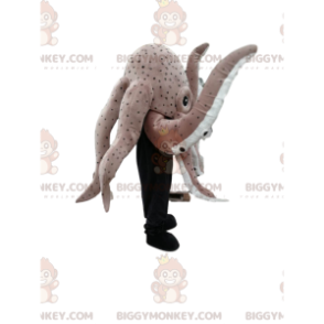 Disfraz de mascota pulpo gris gigante BIGGYMONKEY™. disfraz de pulpo - Mascotas de pescado - BiggyMonkey.com