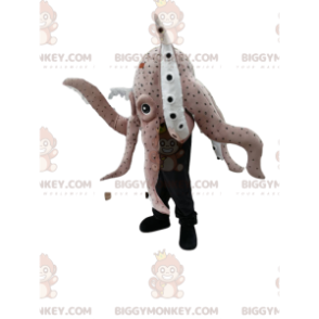 Disfraz de mascota pulpo gris gigante BIGGYMONKEY™. disfraz de pulpo - Mascotas de pescado - BiggyMonkey.com