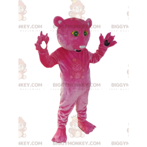 Fuchsia Panther BIGGYMONKEY™ Maskotdräkt. panter kostym -