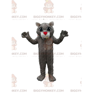 Kostium lamparta BIGGYMONKEY™ z czerwonym pyskiem. Kostium