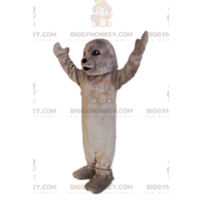 Στολή μασκότ BIGGYMONKEY™ Grey Seal. φορεσιά φώκιας - Μασκότ φώκιας - BIGGYMONKEY_012716 - BiggyMonkey.com