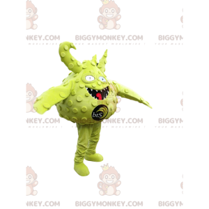 Disfraz de mascota Little Round Green Monster BIGGYMONKEY™.