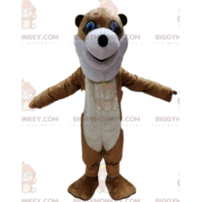 Kostým maskota BIGGYMONKEY™ hnědé lišky se špičatým nosem. - Fox maskoti - BIGGYMONKEY_012726 - BiggyMonkey.com