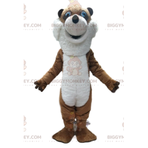 Kostým maskota BIGGYMONKEY™ hnědé lišky se špičatým nosem. - Fox maskoti - BIGGYMONKEY_012726 - BiggyMonkey.com