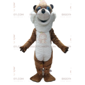 Kostým maskota BIGGYMONKEY™ hnědé lišky se špičatým nosem. - Fox maskoti - BIGGYMONKEY_012726 - BiggyMonkey.com