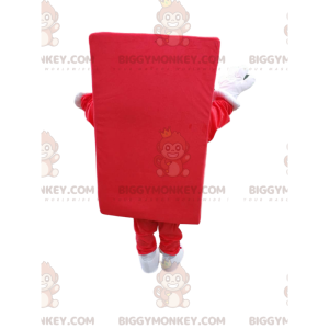 Costume rosso della mascotte BIGGYMONKEY™ LEGO Piece. Costume