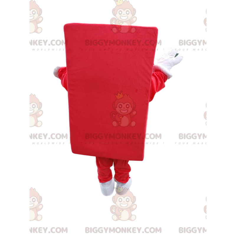 Red LEGO Piece BIGGYMONKEY™ Mascot Costume. Lego costume -