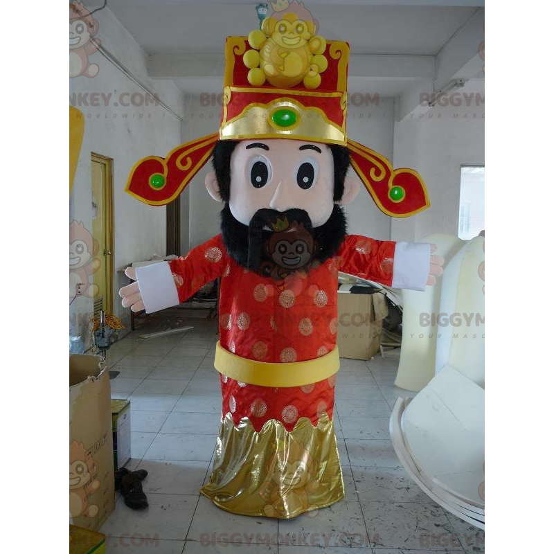 Oriental Man Sultan King BIGGYMONKEY™ maskotkostume - Mænds maskoter - BIGGYMONKEY_01470 - BiggyMonkey.com