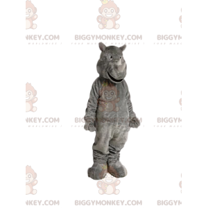 Kostium maskotki szarego nosorożca BIGGYMONKEY™. Kostium