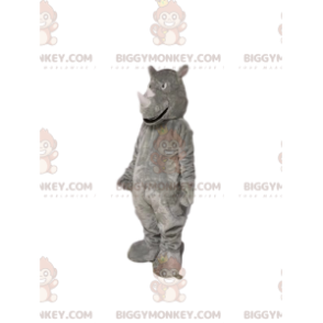 BIGGYMONKEY™ Gray Rhinoceros Mascot Costume. Rhino costume -