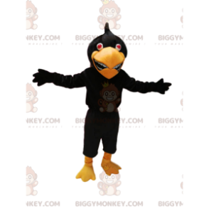 Στολή μασκότ Black Eagle BIGGYMONKEY™. Στολή Μαυροαετού -