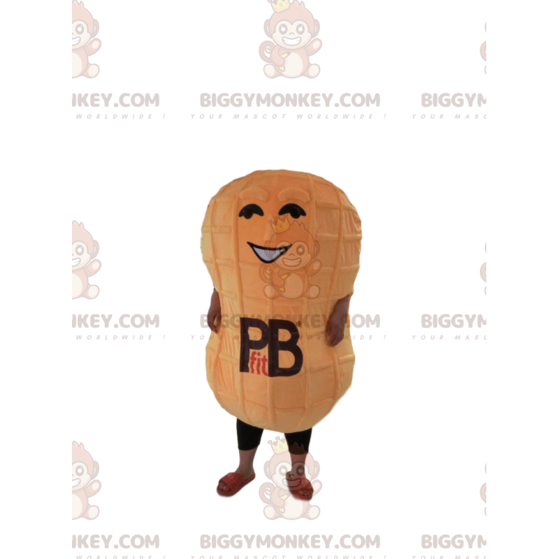 Kostium maskotki Peanut BIGGYMONKEY™. Kostium z orzeszków Kostium maskotki Peanut BIGGYMONKEY™. Kostium z orzeszków