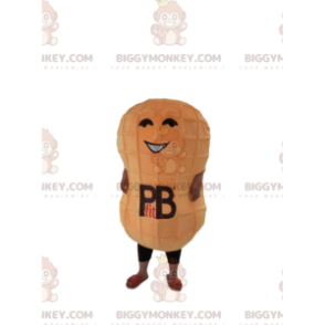  Costume da mascotte BIGGYMONKEY™ Peanut. Costume da arachidi - Mascotte alimentare - BIGGYMONKEY_012742 - BiggyMonkey.com