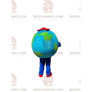 Fato de mascote Earth BIGGYMONKEY™. Traje da Terra –