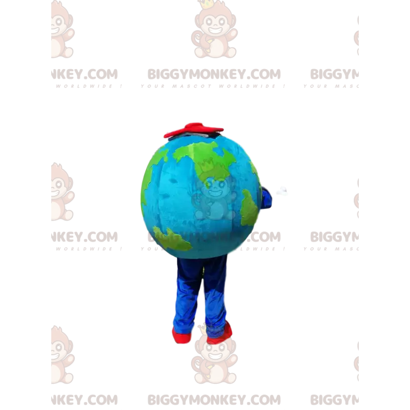 Fato de mascote Earth BIGGYMONKEY™. Traje da Terra – Fato de mascote Earth BIGGYMONKEY™. Traje da Terra –