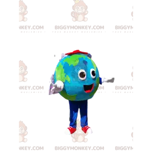 Fato de mascote Earth BIGGYMONKEY™. Traje da Terra –