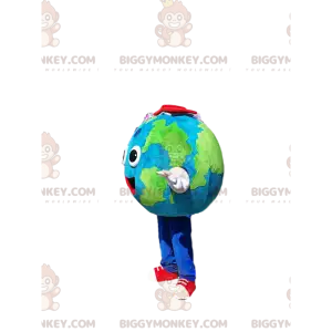 Fato de mascote Earth BIGGYMONKEY™. Traje da Terra –