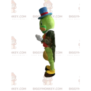 Maskotka zielonego świerszcza BIGGYMONKEY™ z uroczym niebieskim