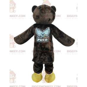 Brown Owls BIGGYMONKEY™ Mascot Costume. Owls costume –