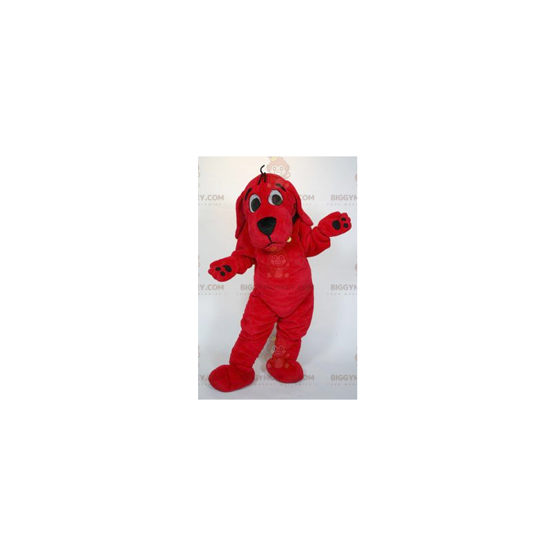 Costume de mascotte BIGGYMONKEY™ de Clifford le grand chien Costume de mascotte BIGGYMONKEY™ de Clifford le grand chien