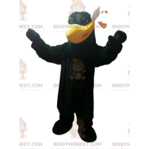 Traje da mascote Águia Negra BIGGYMONKEY™. Traje de Águia Negra - Mascote pássaro - BIGGYMONKEY_012758 - BiggyMonkey.com