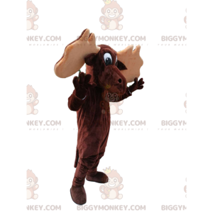 Kostým maskota Caribou BIGGYMONKEY™. kostým karibu –