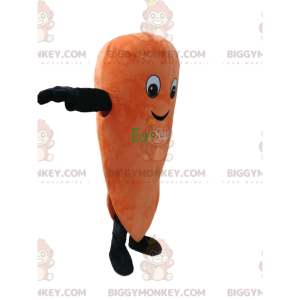 Super cute carrot BIGGYMONKEY™ mascot costume. carrot costume -