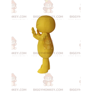 Geel mannetje BIGGYMONKEY™ mascottekostuum. Geel man kostuum -