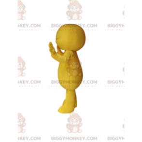 Yellow Man BIGGYMONKEY™ maskotkostume. Gul mands kostume -