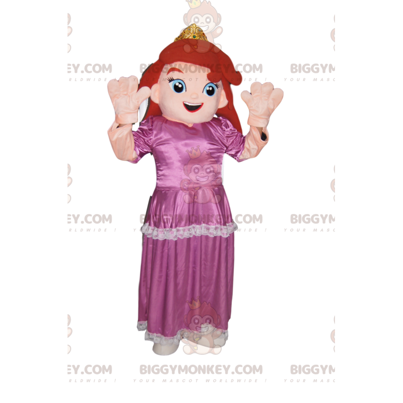 Costume de mascotte BIGGYMONKEY™ de Princesse avec une robe