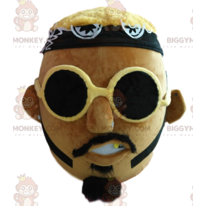 Κοστούμι μασκότ ανδρικού στυλ BIGGYMONKEY™ με γυαλιά ηλίου -