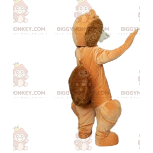 Super Enthusiastic Squirrel BIGGYMONKEY™ Mascot Costume.