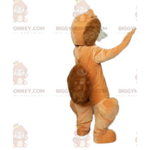 Disfraz de mascota BIGGYMONKEY™ de ardilla súper entusiasta.