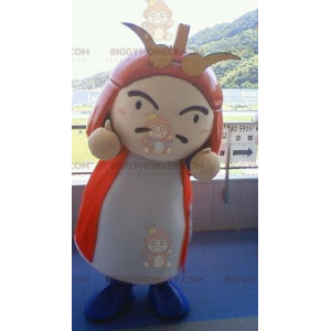 Asian Character Samurai BIGGYMONKEY™ Mascot Costume -