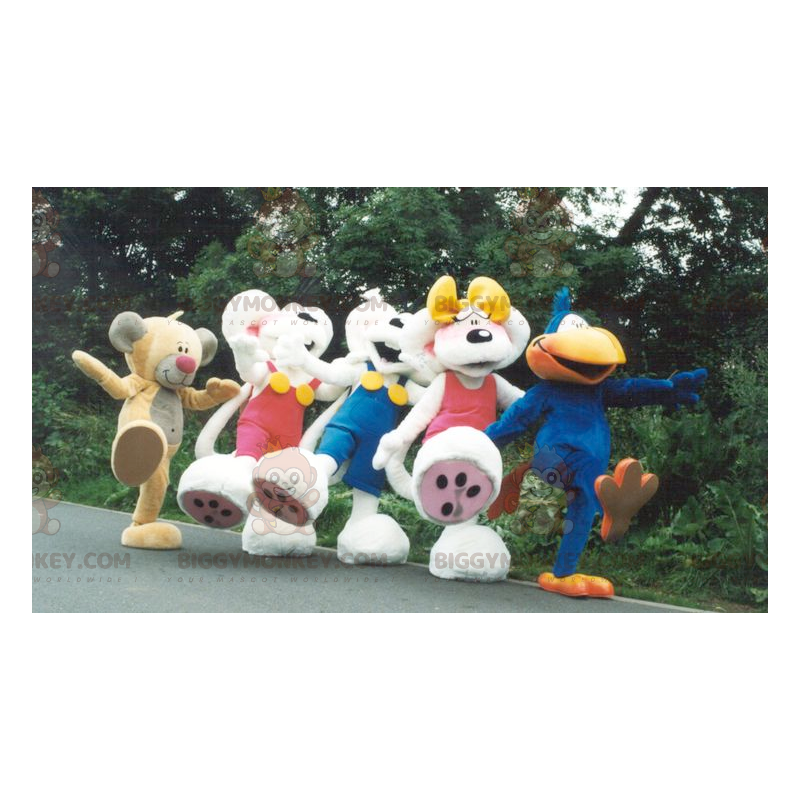 5 Diddl, la mascota de BIGGYMONKEY™, con su novia y sus amigos 5 Diddl, la mascota de BIGGYMONKEY™, con su novia y sus amigos