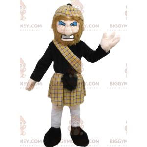 Disfraz de mascota BIGGYMONKEY™ de hombre con traje tradicional