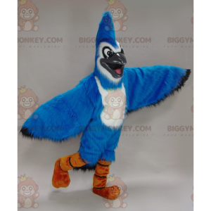 Kostým maskota modrobílého Jaye BIGGYMONKEY™ - Kostým maskota