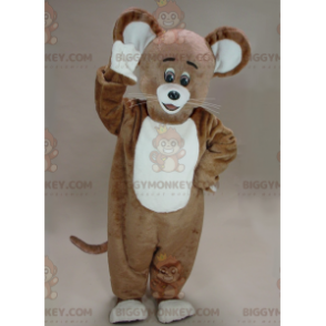 BIGGYMONKEY™ Brown Mouse Jerry Mascot Costume from Tom & Jerry