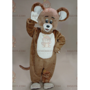 BIGGYMONKEY™ ruskea hiiri Jerryn maskottiasu Tom & Jerry