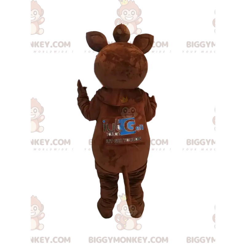 Original brown mammoth BIGGYMONKEY™ mascot costume. mammoth Original brown mammoth BIGGYMONKEY™ mascot costume. mammoth