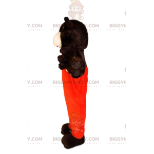 Costume da mascotte da orso bruno BIGGYMONKEY™ con tuta