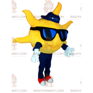Στολή μασκότ Sun BIGGYMONKEY™, με γυαλιά ηλίου και καπέλο -