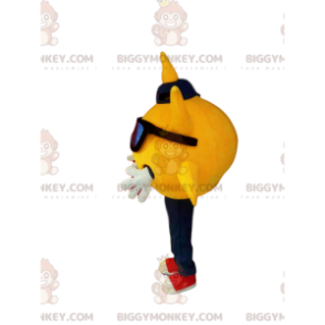 Sun BIGGYMONKEY™ mascot costume, with sunglasses and cap - Unclassified mascots - BIGGYMONKEY_012868 - BiggyMonkey.com