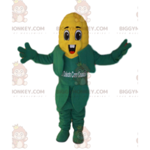  Molto felice pannocchia di mais BIGGYMONKEY™ Costume mascotte. Costume da pannocchia di mais - BiggyMonkey.com
