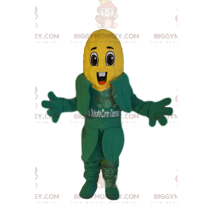  Molto felice pannocchia di mais BIGGYMONKEY™ Costume mascotte. Costume da pannocchia di mais - BiggyMonkey.com