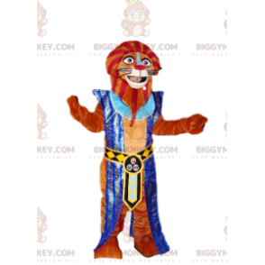  Ruskean leijonan BIGGYMONKEY™ maskottiasu faraoasussa. - Leijonan maskotit - BIGGYMONKEY_012883 - BiggyMonkey.com